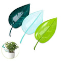 3 Pcs Leaf Plant Watering Funnel, Insert Leaf-Shaped Plant Water Funnel, Indoor & Outdoor Flower Plant Watering Devices Leaf for Houseplant Irrigation Drip (3 Colors) (3)