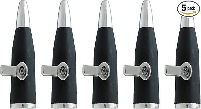 5-PACK Orbit SunMate Hose-End 58361N Zinc Sweeper Nozzle with Shut Off…
