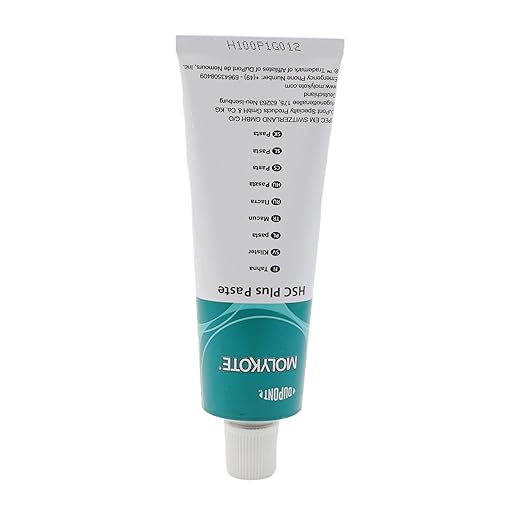 Molykote HSC Plus Paste 100g | High-Temperature Copper Anti-Seize and Assembly Paste | Threaded Connection Protection up to +1100 °C