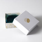 Wazakura Ikebana Kenzan Round, Japanese Floral Arranging Frog Holder, Made in Japan - Blue 63mm
