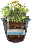 Gardeners Supply Company Adjustable Self-Watering Insert for Pots and Planters | Water Reservoir for Rectangular, Square, and Round Containers for Indoor & Outdoor Greenhouse Potted Plants
