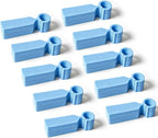 Plant Tags GVKES 200PCS, Thick Waterproof Plant Labels, Weather Resistant Tree Tags Garden Markers for Indoor Outdoor Gardening, Potted Plants, Vegetables, Greenhouse (Light Blue)