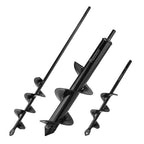 3Pcs Garden Drill Auger Planter, 1.6x9 +2x16.5 +3.2x11.8 in>Ruooson Spiral for Planting Flower Bulb Auger, Rapid Planter Digger for 3/8" Hex Drive (1.6x9 in+2x16.5 in+3.2x11.8 in)