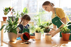 Kidz Gardening Set -Real Metal Gardening Tools Kit for Childrenz Includes Sturdy Shovel,Rake,Fork,Trowel,Kidz Garden Kit with Sun Hat,Apron,Gloves,Tote Bag,Sprayer and Bucket,Outdoor Gardening Gifts