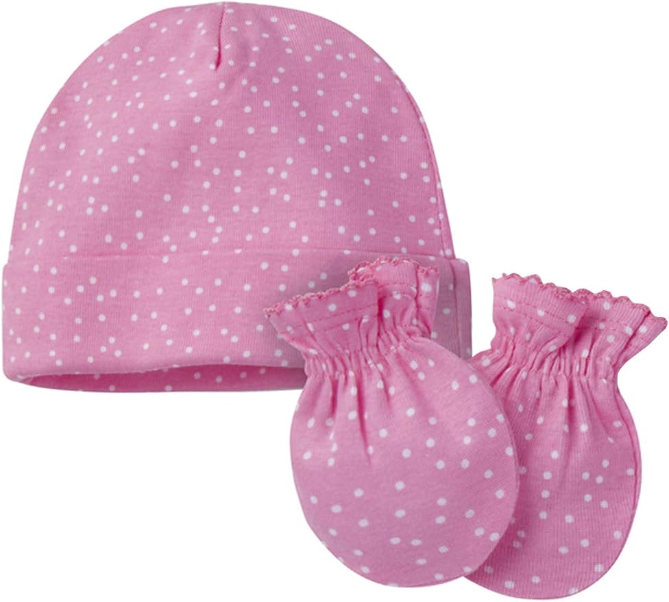 Onesies Brand Unisex Baby 12-piece Cap and Mitten Set