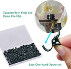Orchid Clips, ARRITZ 100pcs Garden Plant Clips for Vines Flowers Keep Stems Vines Flowers Grow Upright