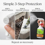 Nature’s Dome Pest Control Spray 32 Oz | 100% Natural Ant Killer & Bug Spray for Indoor & Outdoor Use | Eco-Friendly Bug Spray for Flea, Ticks, Ant & Mosquitos | Safe for Pets and Kids
