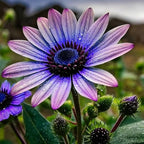 25+Exotic Rare Sunflower Flowers Seeds for Planting-Non GMO Heirloom Sun Flowers Plants for Small Garden Border, Pots and Containers