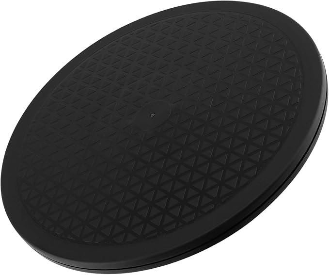 JAPCHET 6 Pack 12 Inch Bonsai Turntable, Heavy Duty Rotating Lazy Susan Turntable Garden Swivel Stand Turntable, 44lbs Loading Capacity