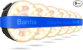Barrina Orbgrow OG09 Puck LED Grow Light with 660nm Red LEDs, 54W(6 x 9W, 810 Watt Equiv), Plant Lights for Indoor Plants Full Spectrum, Magnetic & Linkable, Small Grow lamp, Seeding, 6 Packs, Black