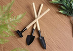 3PCS Mini Garden Tools Sets Durable Gardening Hand Tool Ergonomic & Rust Resistant for Women Kid Men Gardener