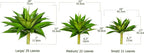 22' Artificial Plant,Artificial Agave Plants,Faux Plants for Outdoors,Artificial Plant Outdoor,Large Uv Resistant Fake Agave Planters for Indoor and Outdoor Decorating (1PCS)