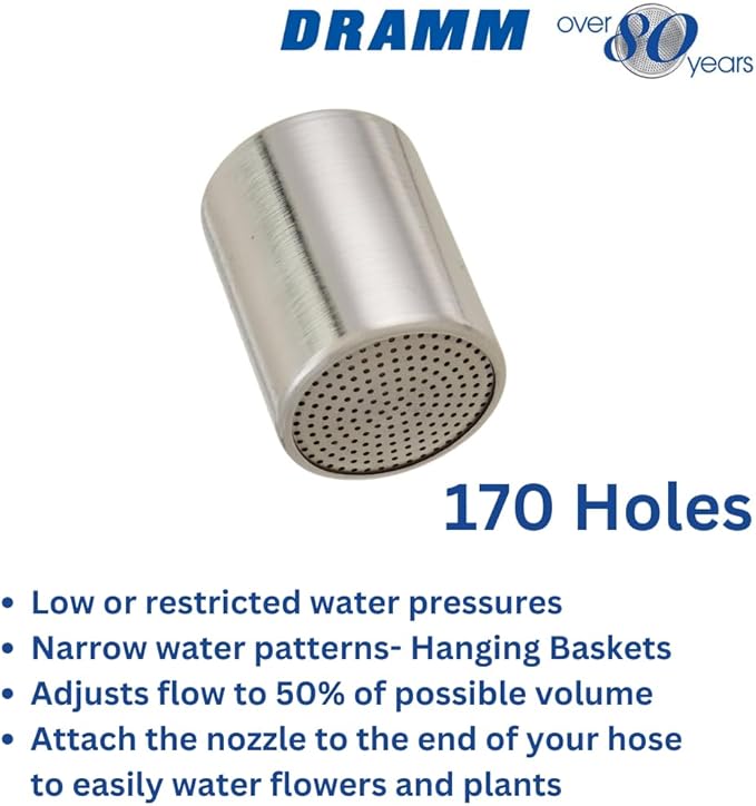 Dramm 12343 170AL Heavy-Duty Aluminum Water Breaker Nozzle