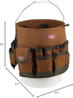 Bucket Boss The Bucketeer Bucket Tool Organizer in Brown, 10030