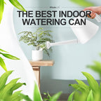 WhaleLife Indoor Watering Can for House Bonsai Plants (2.0L, White)