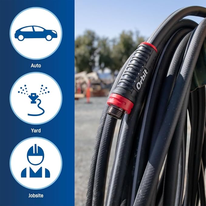 Orbit Pro POLYFUSION Heavy Duty Water Hose (100-Foot x 5/8-Inch)