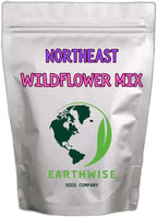 Earthwise Northeast Native and Naturalized Wildflower Seed Mix – Season-Long Color, Pollinator Friendly, Organic, Low Maintenance, Chemical-Free, Pet Safe – Covers Up to 500 sq ft, 1/4 lb