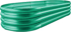 Land Guard Green Raised Bed, 6×3 ft Elevated Planter Box, Raised Beds for Gardening Vegetables（Green）…