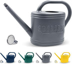 Watering Can for Indoor & Outdoor Plants, Plant Watering Can with Stainless Steel Shower Head, 1 Gallon Plastic Watering Can for Garden, Flowers, Vegetable, Greenhouse