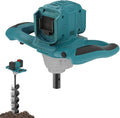 Cordless Post Hole Digger for Makita 18V Battery (NOT Included), Electric Earth Auger Posthole Digger, Power Drill Auger for Fence, Farmland, Garden, Plant