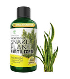 Professional Liquid Snake Plant Fertilizer | 3-1-2 Concentrate for Plants and Flowers | Multi-Purpose Blend & Gardening Supplies | 8 oz Bottle