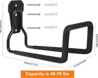 PeoMev Metal Garden Hose Holder - Heavy Duty Hose Hanger Wall Mounted Water Hose Holder for Outside Yard, Sturdy Hose Reel Hose Hooks for Water Hose, Extension Cords