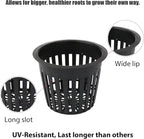 3 Inch Net Pots for Hydroponics 30 Packs with Plant Labels 30Pcs Heavy Duty Wide Mouth Net Cups Slotted Mesh Pot hydroponics Supplies