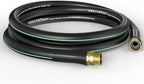GreatBuddy Garden Hose 10ft, 5/8" Water Hose Heavy Duty, Flexible, Lightweight Hybrid Hose, Burst 600 PSI with Solid Brass Male to Female Fittings Leakproof Hose for Backyard, Garden