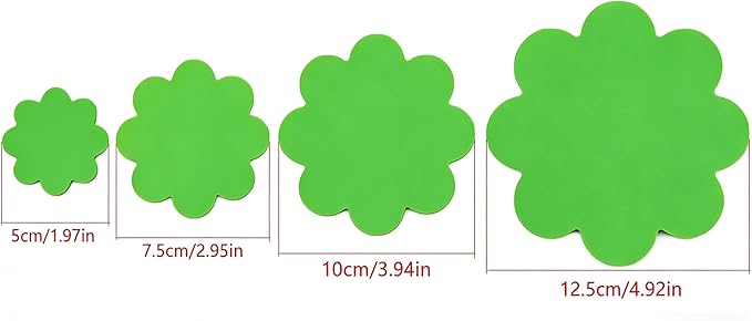 80 Pack Plant Pot Hole Pads Fiber Fabric Instead of Mesh Pad Drainage Hole Cover Pad Fine Filter Non Dirt Bottom Screen Layer Stopper Fine Filter 4 Sizes（1.97/2.95/3.94/4.92 In) with Repotting Mat