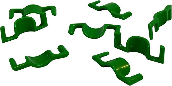 BudClips for Optimal Plant Growth | Universal Size LST Clips | Durable Plant Support Clips to Bend or Interlock Stems for Abundant Harvest | Gardening at Any Growth Stage (Green, 20pk)