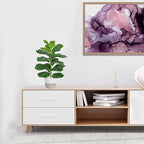 BESAMENATURE 30" Little Artificial Fiddle Leaf Fig Tree/Faux Ficus Lyrata for Home Office Decoration