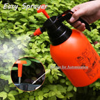 2L/0.5Gal Handheld Pressure Sprayer, Portable Pump Watering Can with Adjustable Nozzle, Garden Sprayer for Indoor Plants, Outdoor Lawn, Gardening Tools for Watering, Mist Spraying, Weed Control