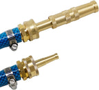 Twinkle Star Solid Brass Heavy Duty Adjustable Twist Hose Nozzle Jet Sweeper Nozzle, TWIS3231