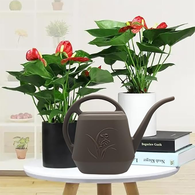 Grip Plant Watering Can - Coffee Color - 1/2 Gallon