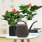Finger Plant Watering Can - Coffee Color - 1/2 Gallon