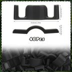 40 Pack LST Plant Training Clips – Durable & Reusable Stem Support for Low-Stress Training – Fits All Growth Stages