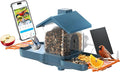 Smart Solar Bird Feeder with Camera & Outdoor Bird Bath | 2K HD Dual-Lens, AI Bird Identification, Instant Mobile Alerts, IP66 Weatherproof, Ideal for Outdoor Bird Watching