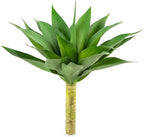 Velener Artificial Agave Plant,18 Inch, Faux Aesthetic Plants for Home Decor, Realistic UV Resistant Fake Agave Plants Without Pot, Set of 1