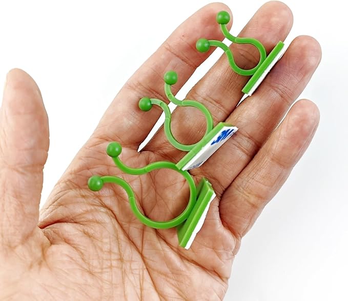 GXXMEI 120PCS Plant Climbing Wall Fixture Invisible Clips & Holder for Pothos