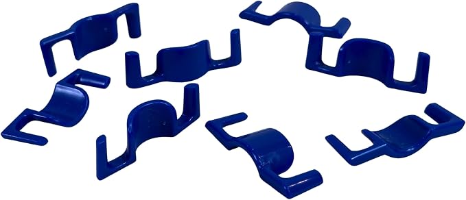 BudClips for Optimal Plant Growth | Universal Size LST Clips | Durable Plant Support Clips to Bend or Interlock Stems for Abundant Harvest | Gardening at Any Growth Stage (Blue, 20pk)