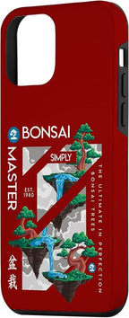 iPhone 12 mini Zen Bonsai Tree Niwaki Japanese Garden Art Botanists Case