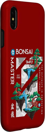 iPhone X/XS Zen Bonsai Tree Niwaki Japanese Garden Art Botanists Case