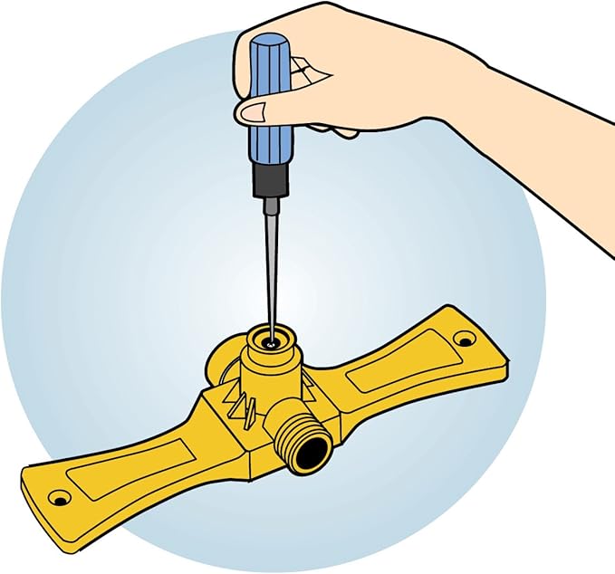 Orbit 58092N Port-A-Rain Hose Watering Sprinkler System, Green