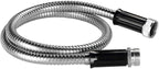 Beaulife Metal Short Garden Hose 5ft Connectors, Drainage Hose for Dehumidifier Small Water Hose Extension High Pressure Bib Reel Extender, Drinking Water Hose for RV Outdoor