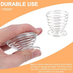 Air plant holders unique, 6pcs/pack Geometric Metal Plants Stand Airplant Container Tillandsia Holder Planter Shelves Airplants Rack Tabletop Decor for Plant Lovers(cat + spring shape)
