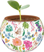 PieceRelax 3D Puzzle Planter 80 Pieces - Flower Pot - Little Garden, for Mom, Home Decor Flower Pots for Indoor Cactus, Succulents Pots [K1116]
