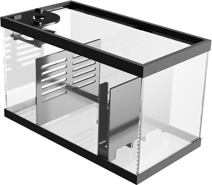 LYL LEYOULAND Adjustable Sump Baffle Kit - Refugium Kit for 10 Gallon Tank - Reef Aquarium - Saltwater Aquarium Filter System- Protein Skimmer Sump