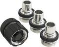 Dramm 22728 Aluminum Quick Disconnect,Silver