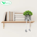 Uguisu 1PCS Cute Plant pots,2.5 Inch Succulent pots,Indoor Succulent planters,Small Flower pots for Home Decor,Room,Shelf Decor,Desk Decor.（No Plants）
