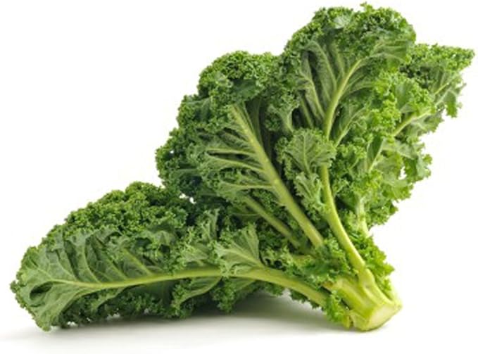 Kale, VATES Blue Curled Scotch Kale Seeds, 100 Seeds PER Package, Non GMO, Delicious in Salads